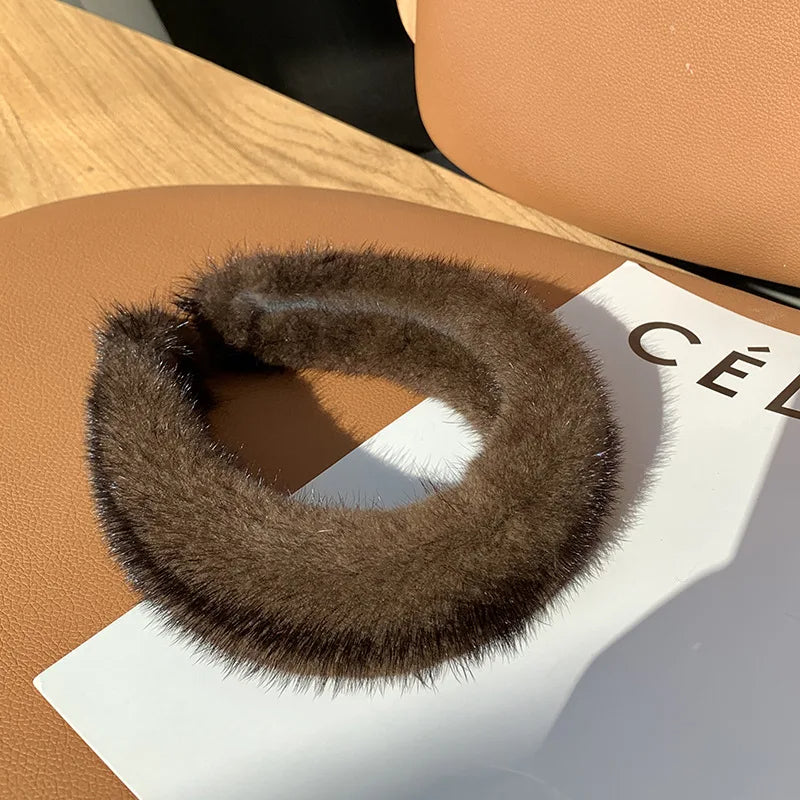Olyssia | Women’s Luxurious Natural Fur Headband