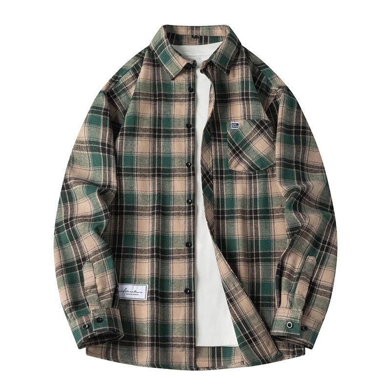 Wexon | Men’s Classic Plaid Flannel Shirt