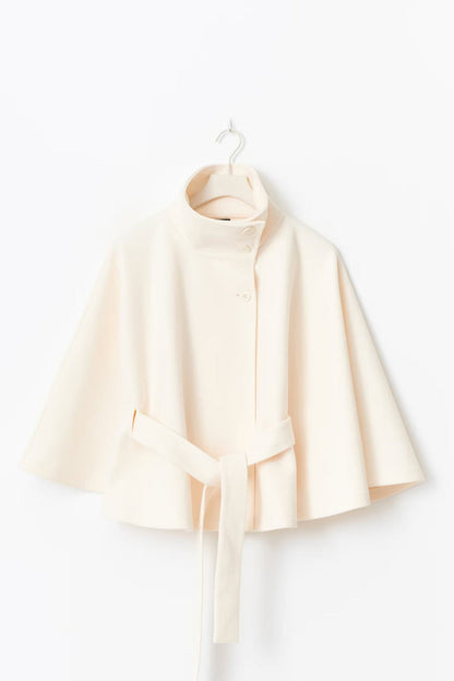 Aurora Wrap | Women’s Belted High-Neck Coat