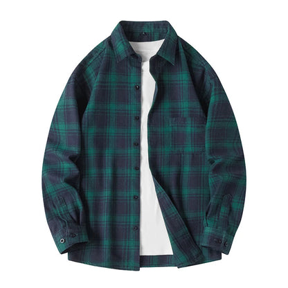 Wexon | Men’s Classic Plaid Flannel Shirt