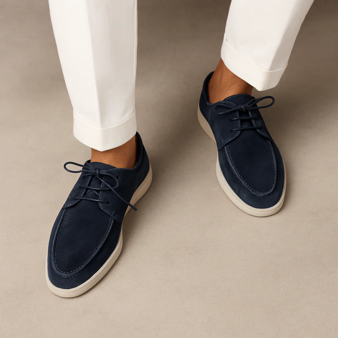 Laurevain | Men’s Suede Loafers