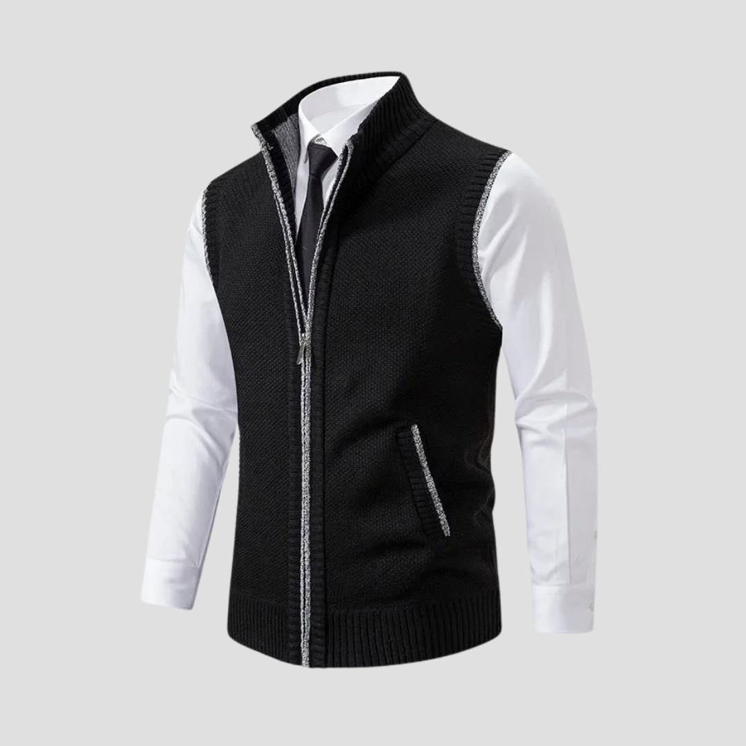 Rheodan | Men’s Knitted Zip Gilet