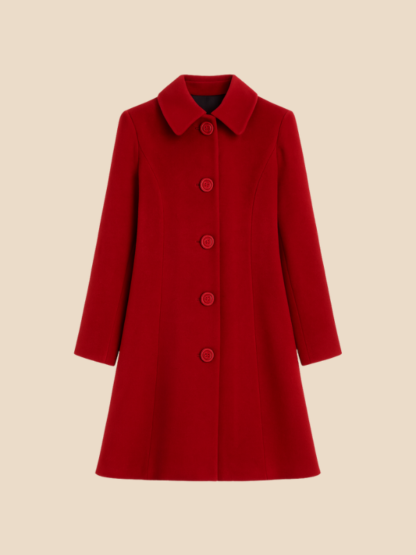 Divisha | Women’s Long Woolen Coat