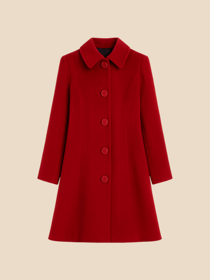Divisha | Women’s Long Woolen Coat