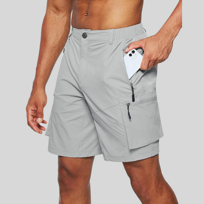 Maddox | Men’s Zip-Pocket Cargo Shorts