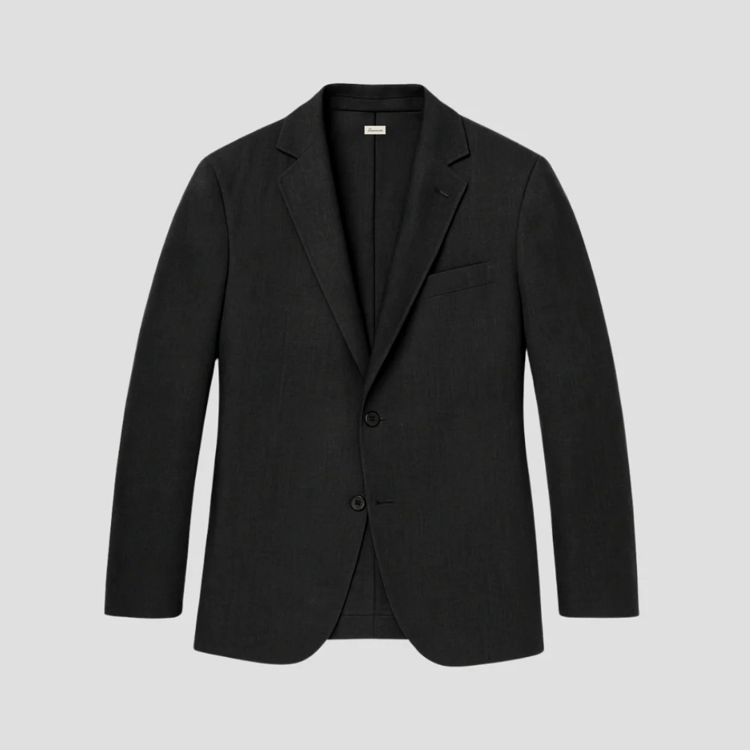 Cavendro | Tailored Cotton Blend Blazer Jacket