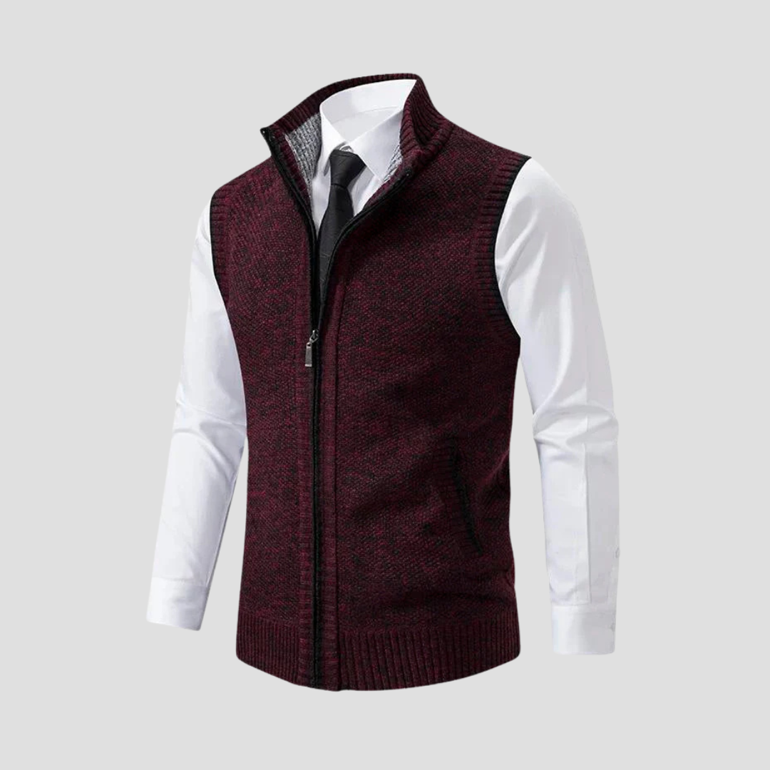 Rheodan | Men’s Knitted Zip Gilet