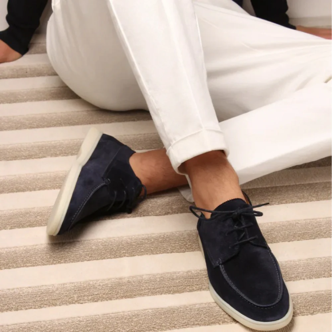 Laurevain | Men’s Suede Loafers