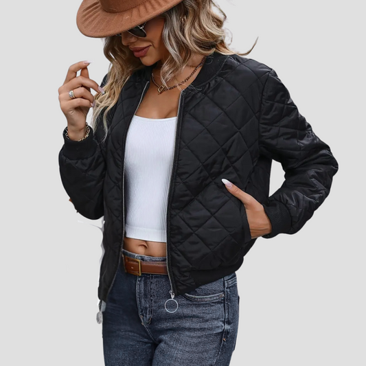 Calverton | Women’s Quilted Bomber Jacket