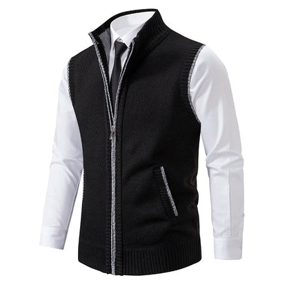 Zylen | Men’s Wool-Blend Knit Vest