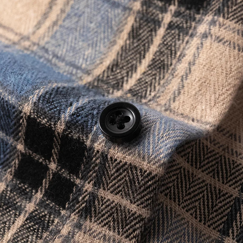 Wexon | Men’s Classic Plaid Flannel Shirt