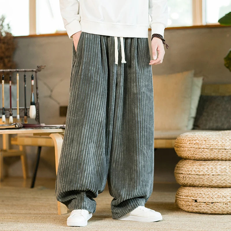 Orvane | Women’s Corduroy Wide-Leg Lounge Pants