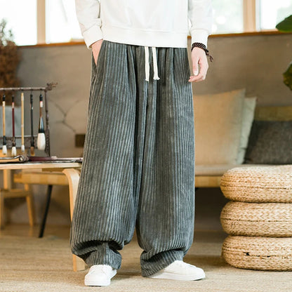 Orvane | Women’s Corduroy Wide-Leg Lounge Pants