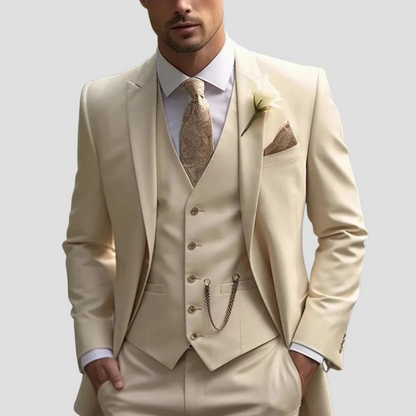 Arvain | Men’s Classic Three-Piece Suit