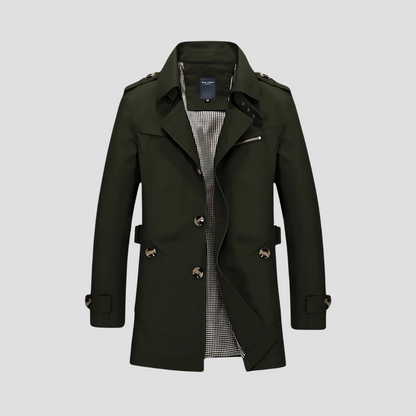 Harrowen | Men’s Classic Cotton Trench Coat