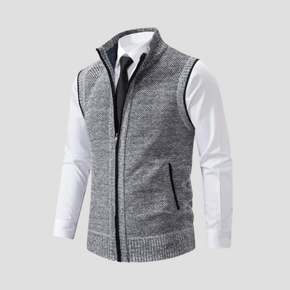 Rheodan | Men’s Knitted Zip Gilet