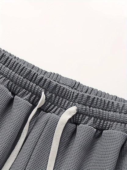 Orvan | Men’s Waffle-Knit Two-Piece Lounge Set