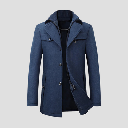 Falconridge | Men’s Mid-Length Wool Overcoat