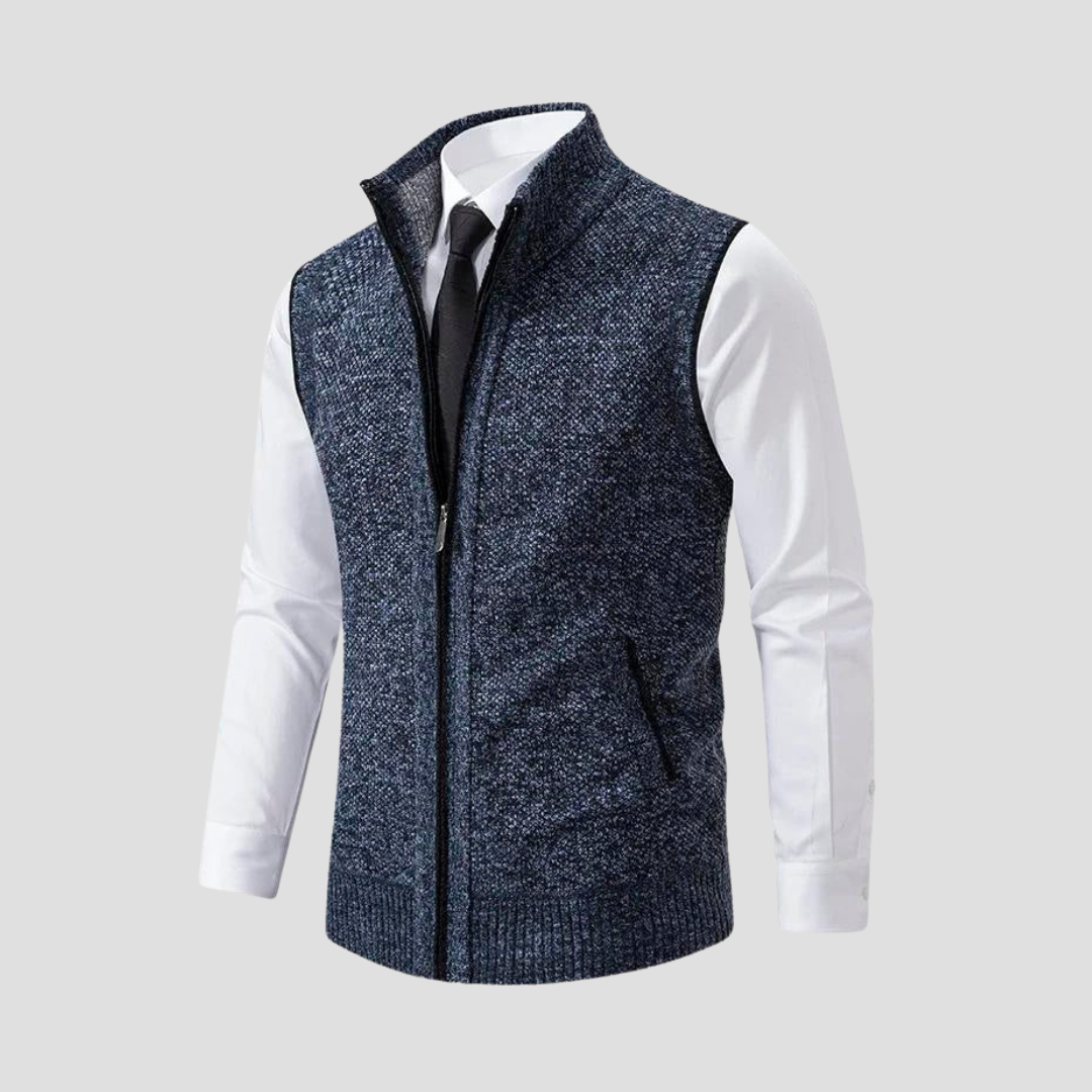 Rheodan | Men’s Knitted Zip Gilet