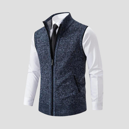 Rheodan | Men’s Knitted Zip Gilet