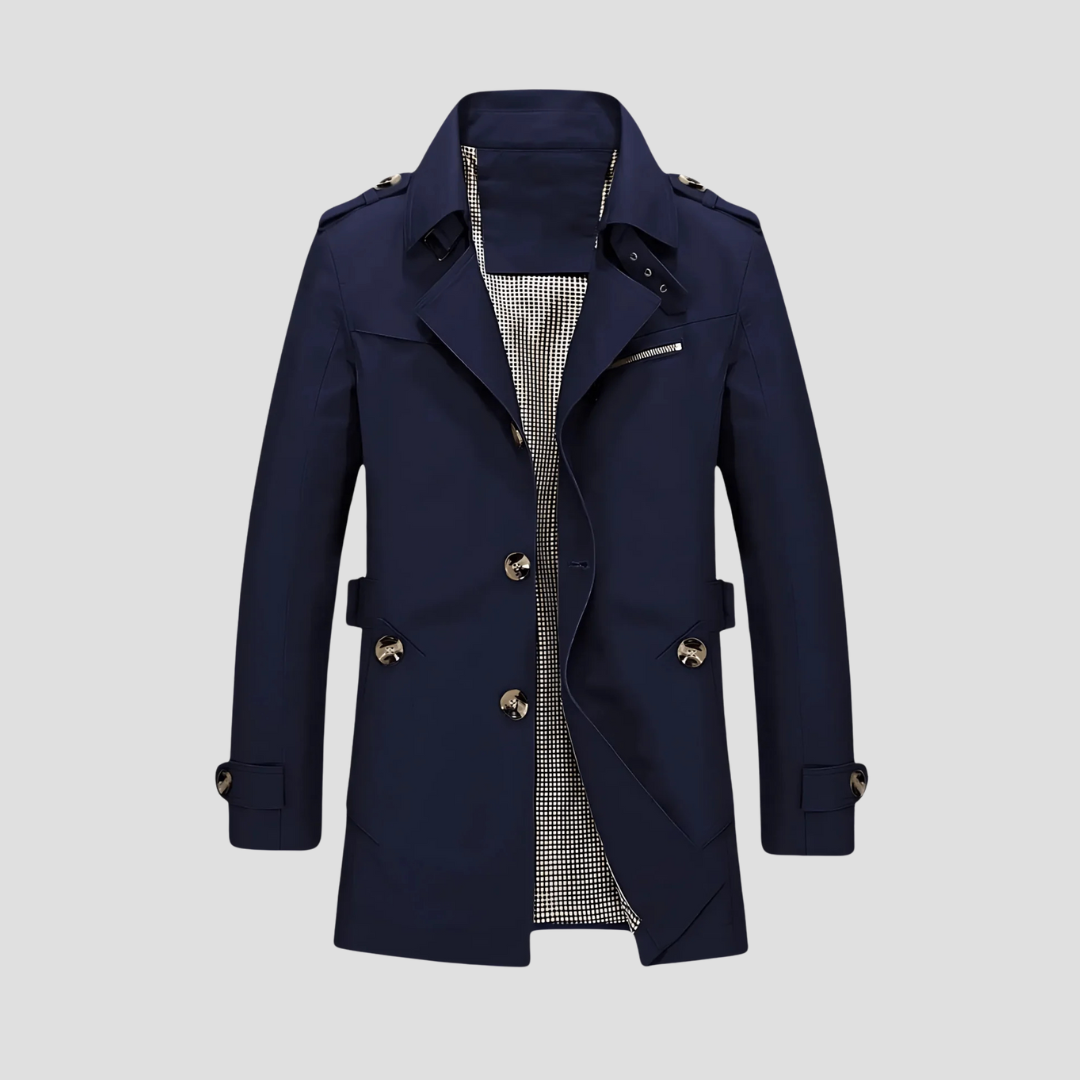 Harrowen | Men’s Classic Cotton Trench Coat