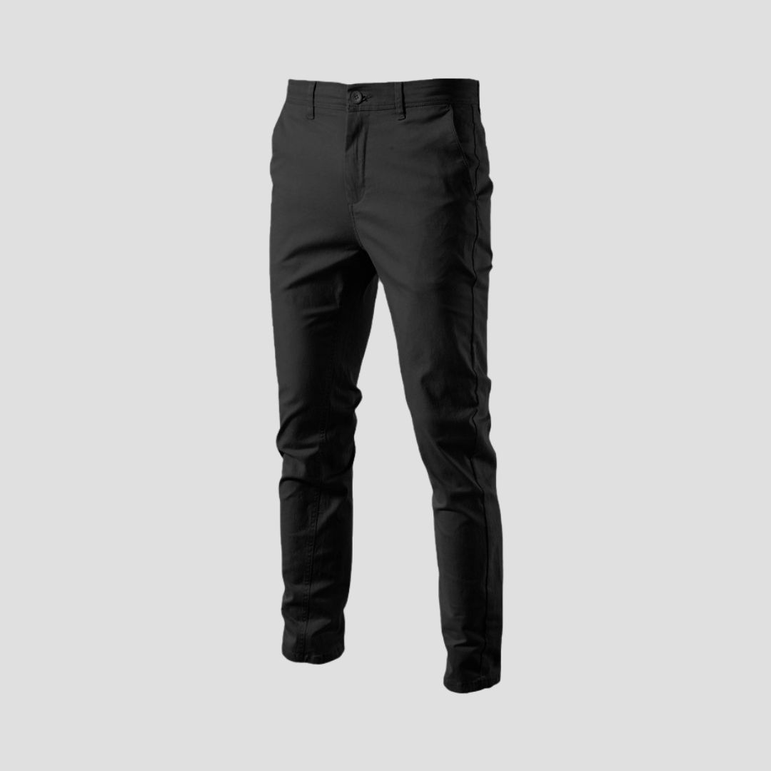 Roventis | Men’s Slim-Fit Chino Trousers