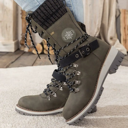 Cambria | Women’s Winter Lace-Up Boots