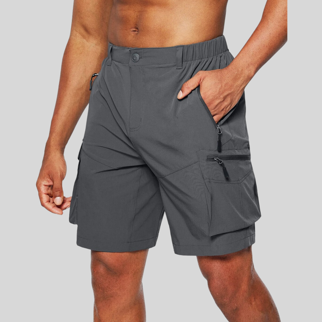 Maddox | Men’s Zip-Pocket Cargo Shorts