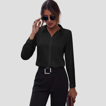 Marceleine | Women’s Lightweight Shirt Blouse