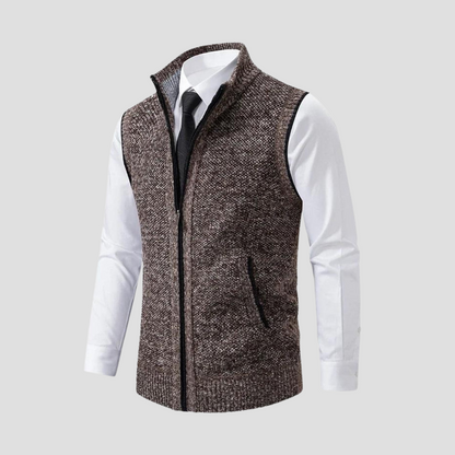 Rheodan | Men’s Knitted Zip Gilet