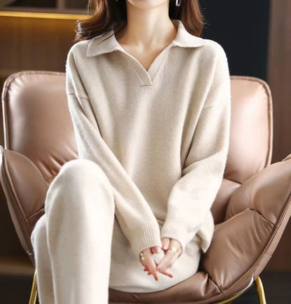 Merayne | Women’s 100% Cashmere Two-Piece Set