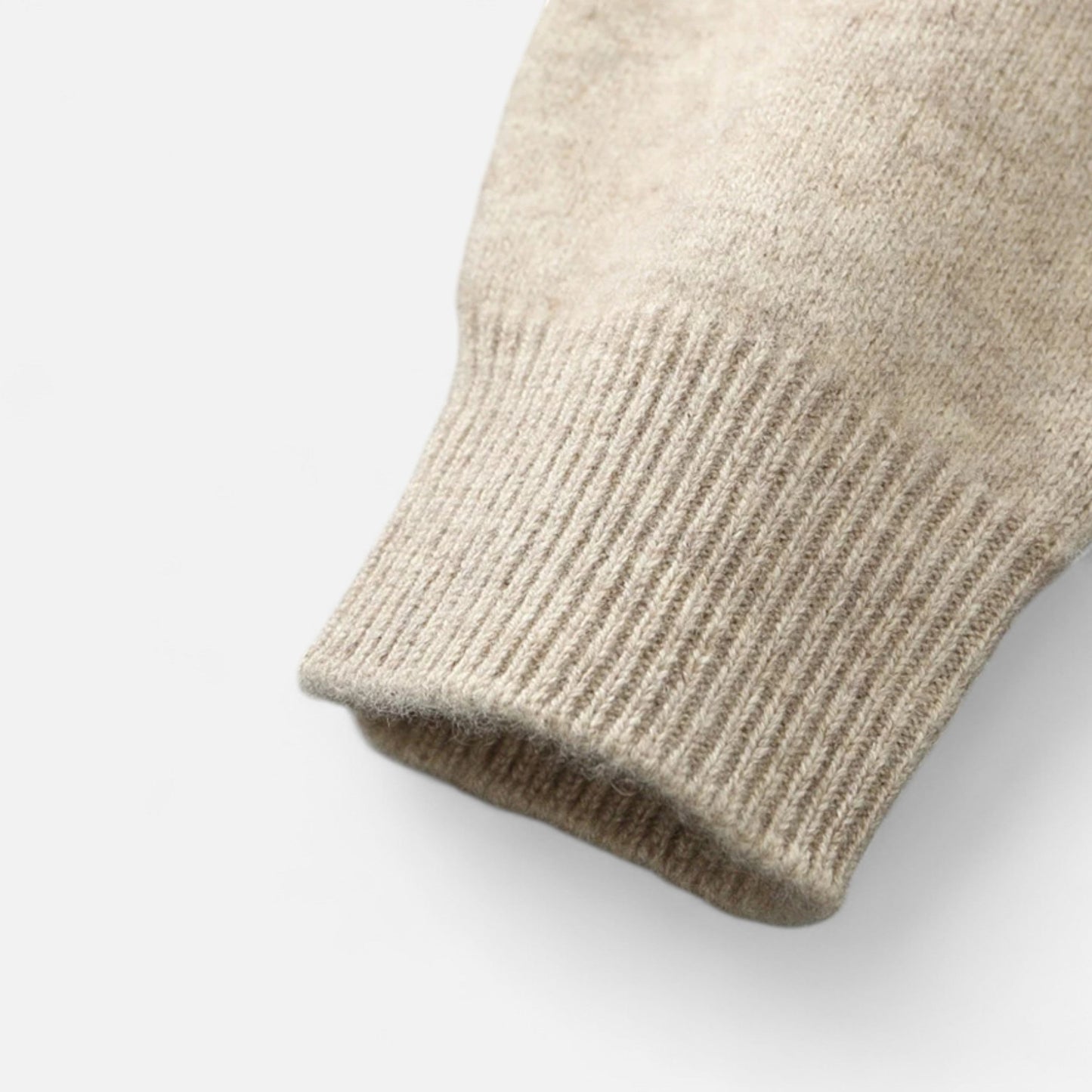 Ravender | Men’s Zipped Merino-Knit Sweater