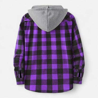 Ruxander | Men’s Button-Up Hooded Sweater