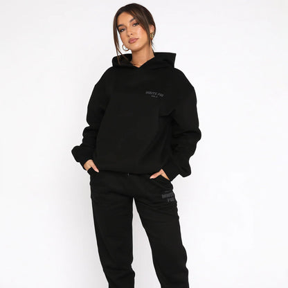 WhiteFox Set – Autumn Pants & Hoodie Tracksuit