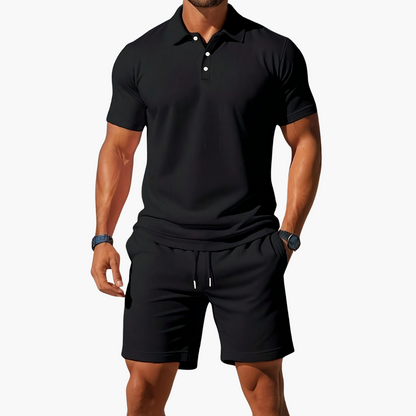 Timothy | Men’s Polo and Shorts Summer Set