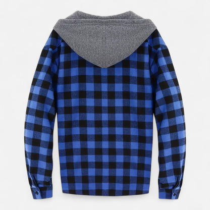Ruxander | Men’s Button-Up Hooded Sweater