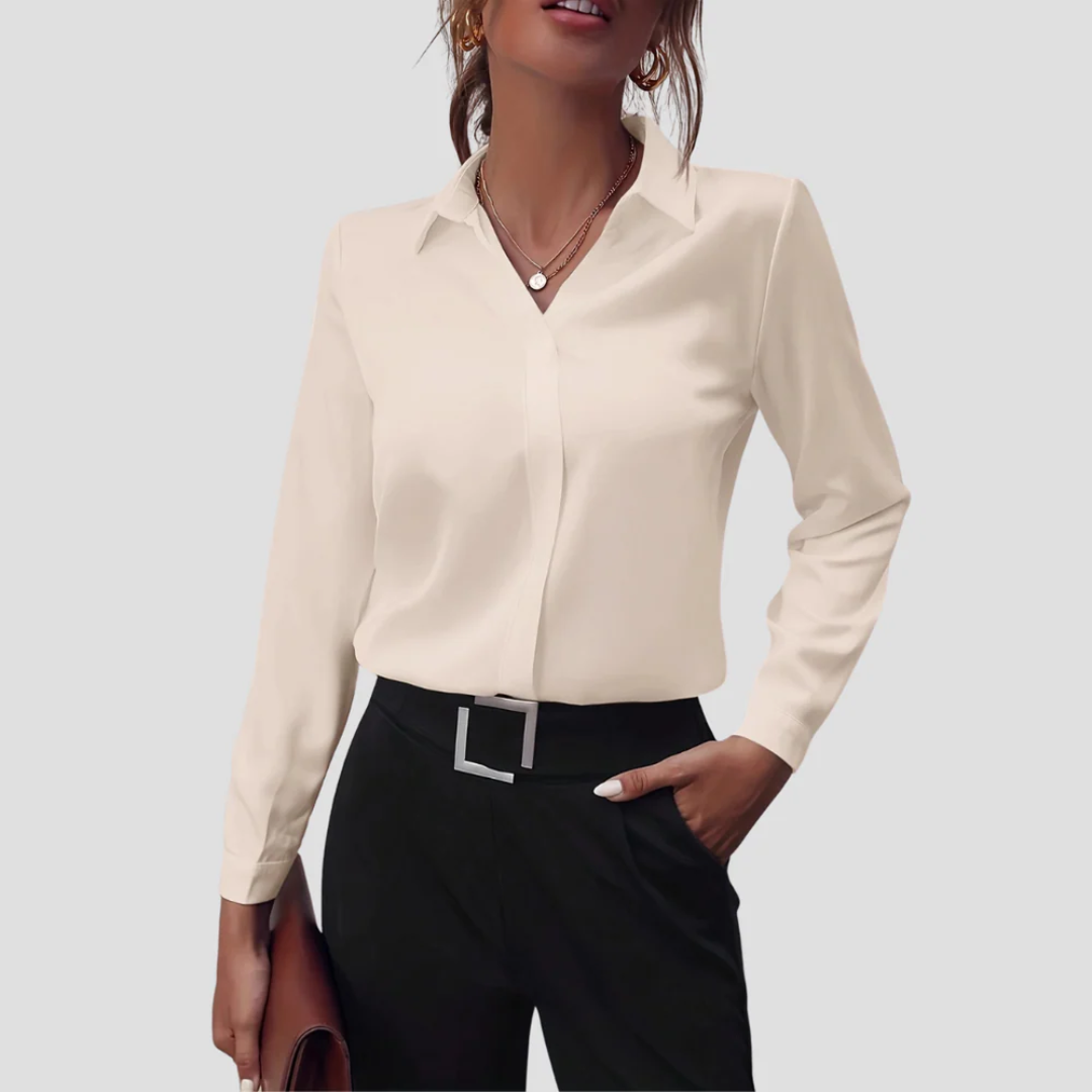 Marceleine | Women’s Lightweight Shirt Blouse