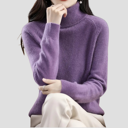 Alverin | Women’s Turtleneck Knit Sweater