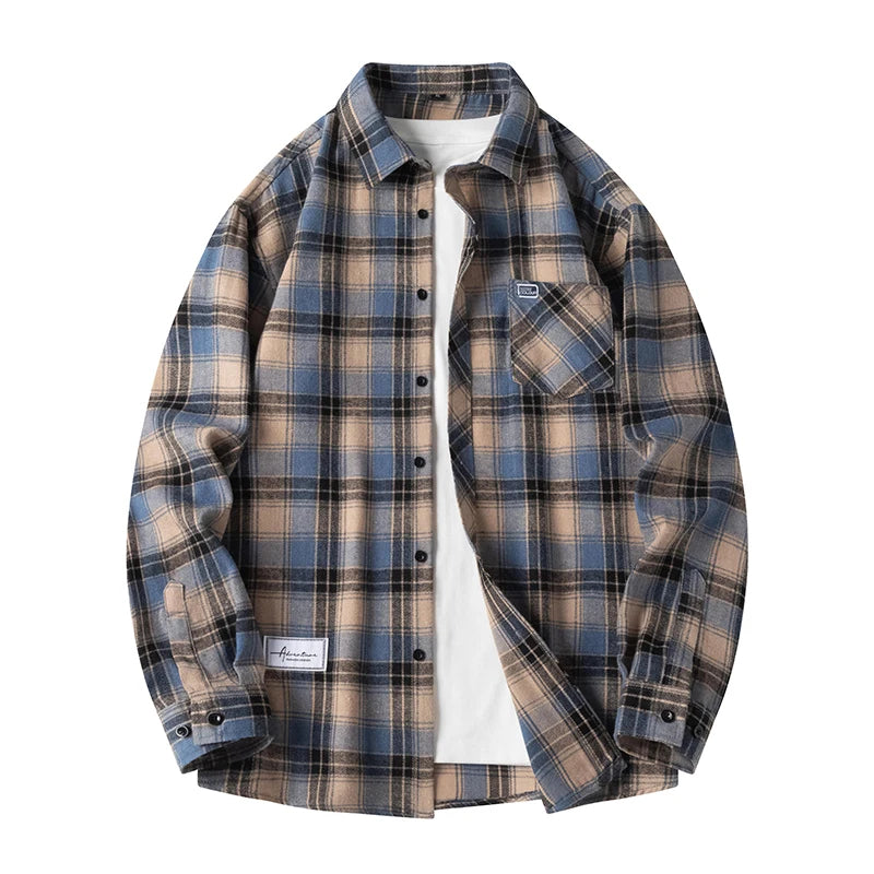 Wexon | Men’s Classic Plaid Flannel Shirt