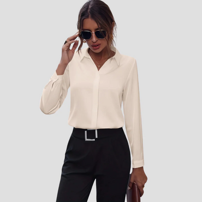Marceleine | Women’s Lightweight Shirt Blouse