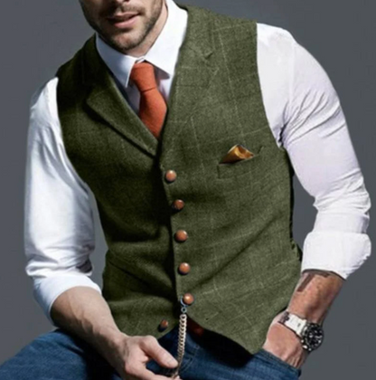 Craig | Men’s Elegant Plaid Vest