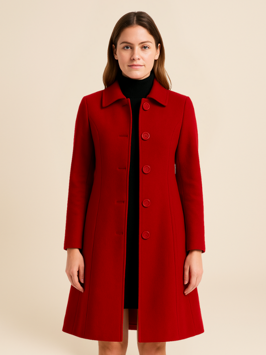 Divisha | Women’s Long Woolen Coat