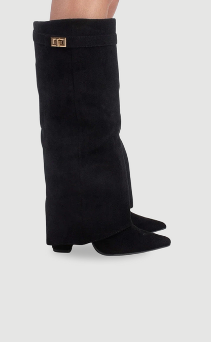 Nyla | Women’s Knee High Flared Boots