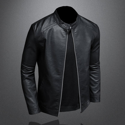 Chaz | Men’s Leather Moto Jacket