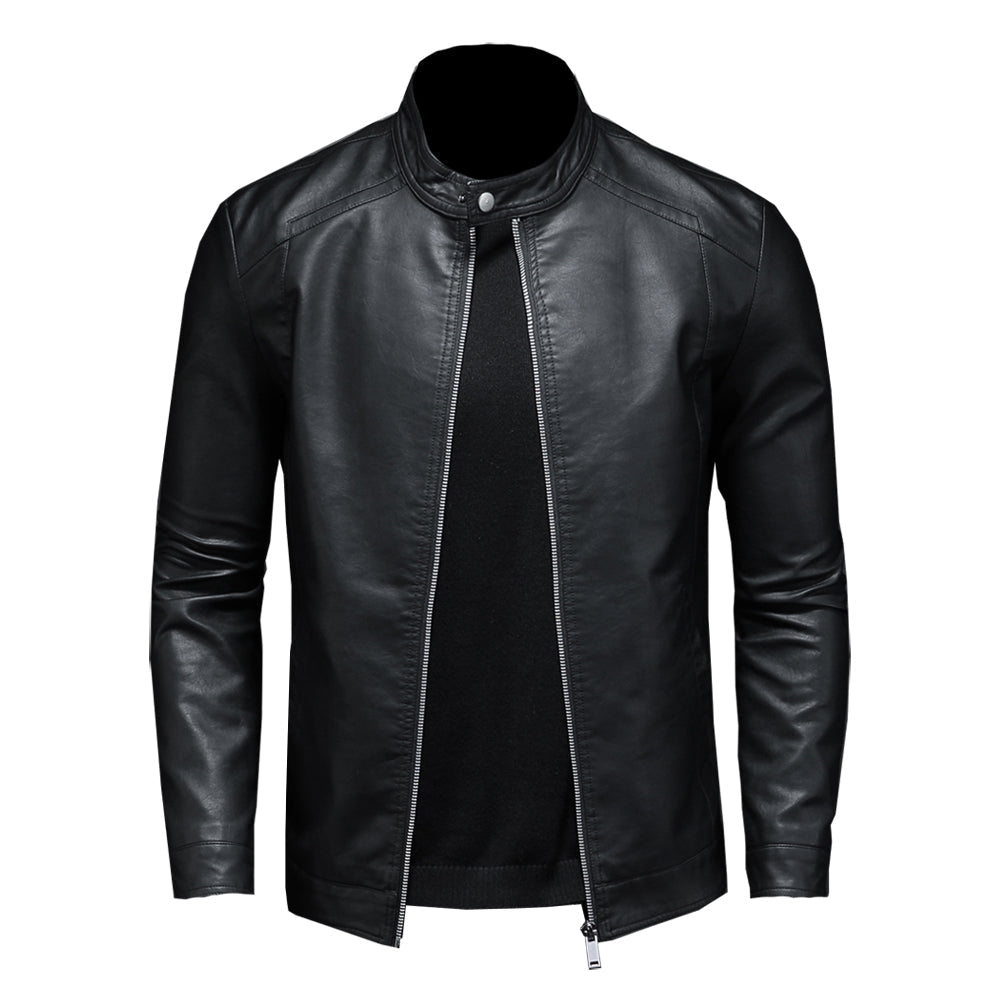 Chaz | Men’s Leather Moto Jacket