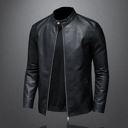 Chaz | Men’s Leather Moto Jacket