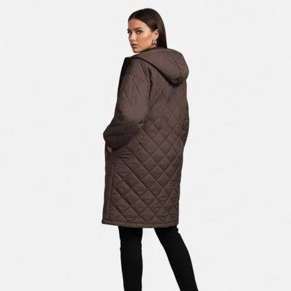 Rheona | Women’s Quilted Hooded Jacket