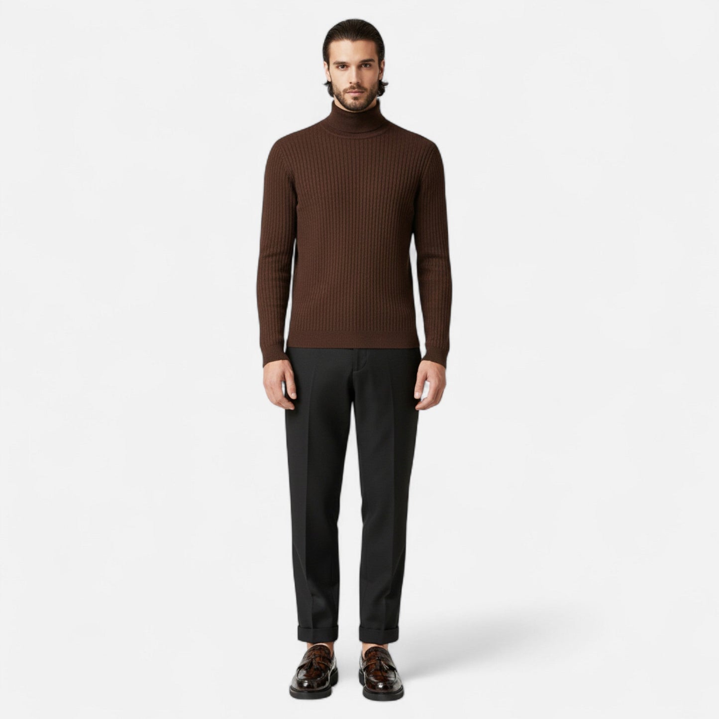 Javrin | Men’s Vintage-Fringe Loafers