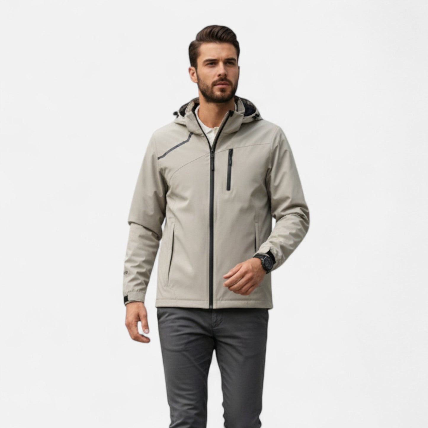 Caldon | Men’s Padded Jacket – Polar Fleece Warmth