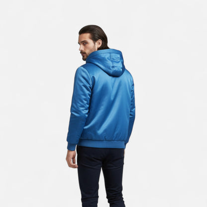 Raverton | Men’s Winter Jacket – Fleece-Lined Hooded Elegance